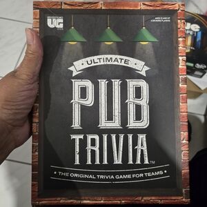 Ultimate Pub Trivia Game - Black Edition